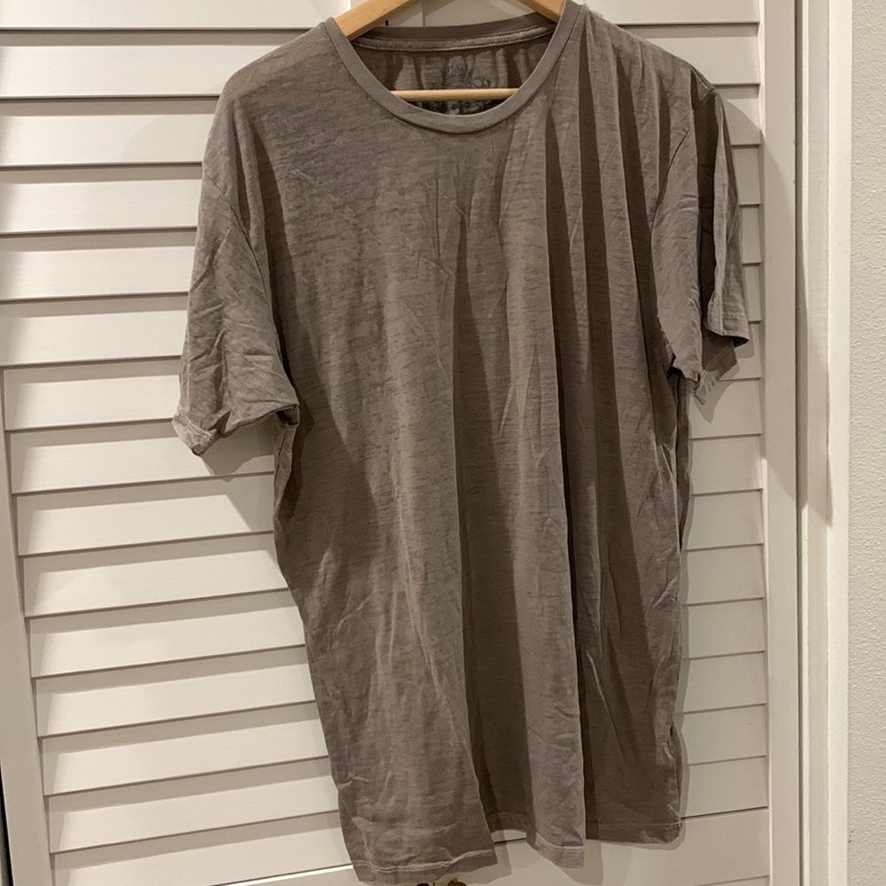 Grey heathered crew